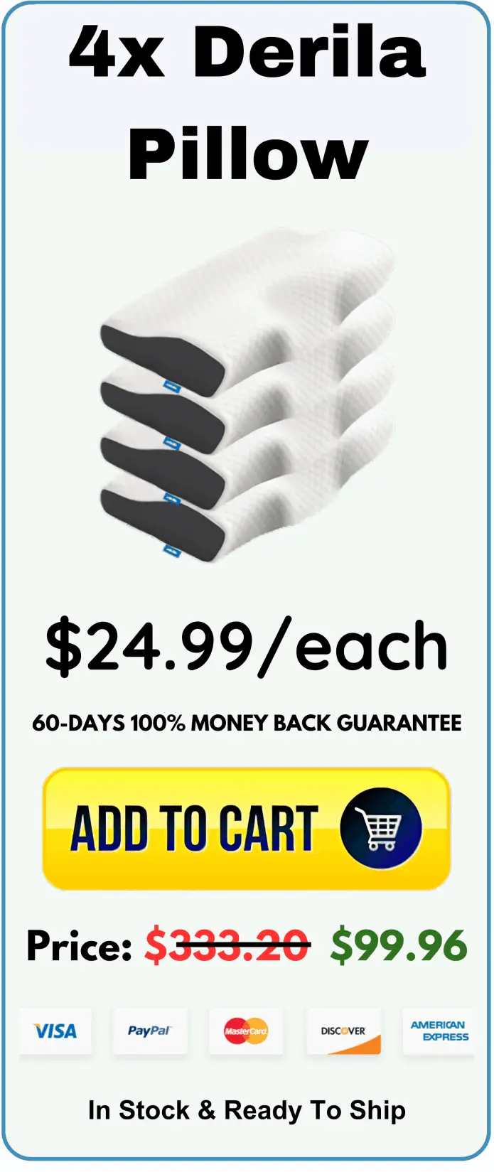 Derila Pillow offer package price 